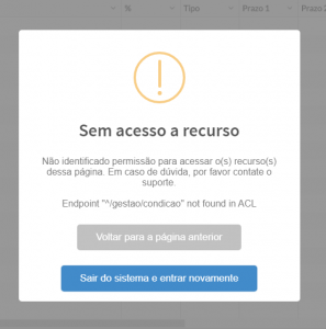 Sem acesso